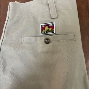 Ben Davis Pants, Size 34 x 32, Khaki color, Worn twice, Like New